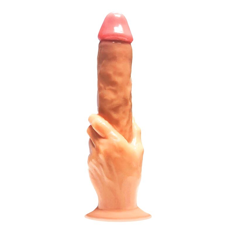 Falcon The Grip Fisting Trainer realistischer Dildo mit Hand und Penis