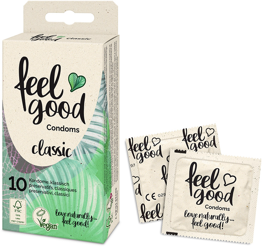 Feelgood Condoms Classic (10 Préservatifs)