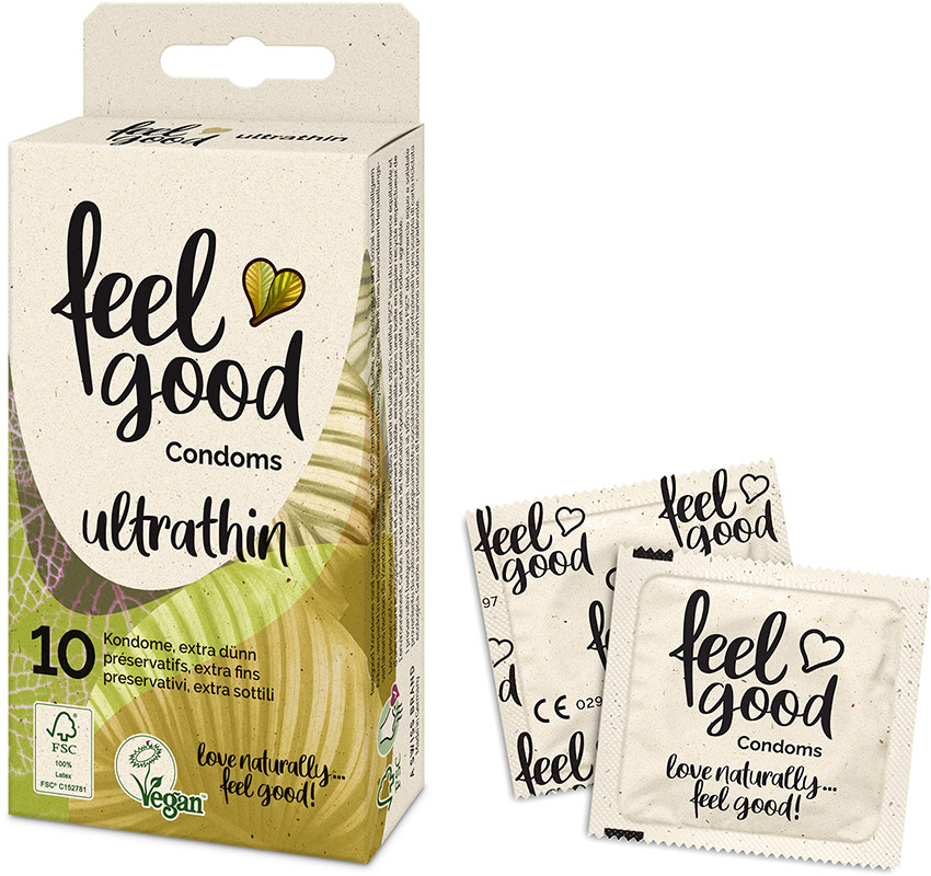 Feelgood Condoms Ultrathin - Ultra-thin condom (10 Condoms)