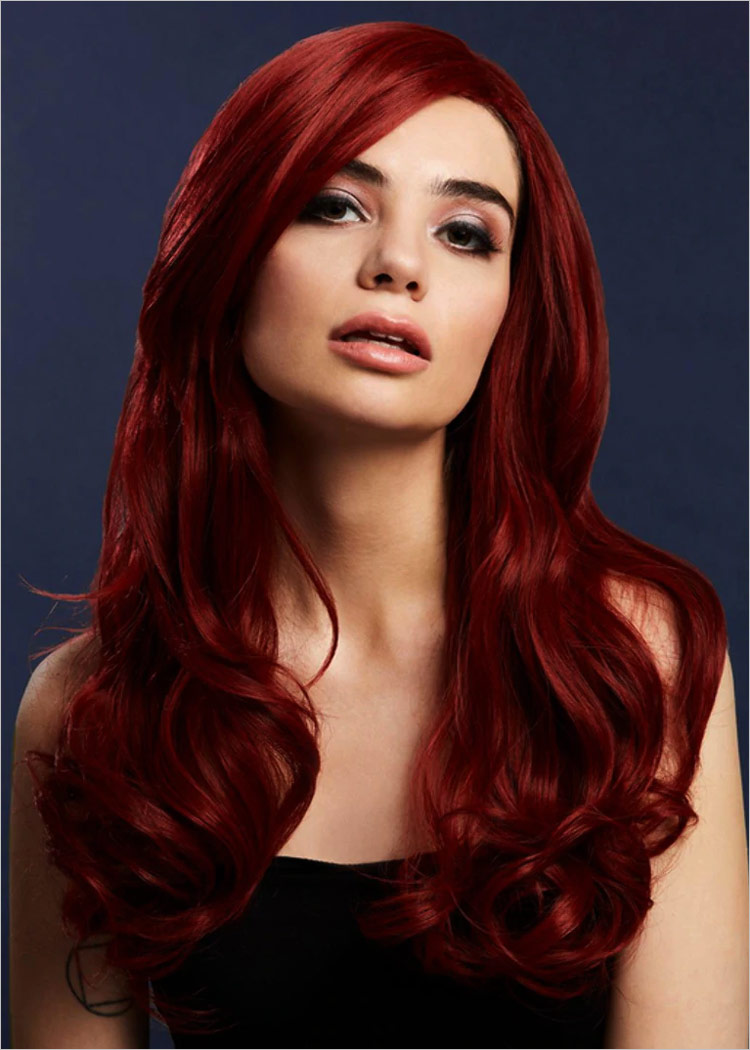 Fever Wigs Khloe Wig - Ruby red