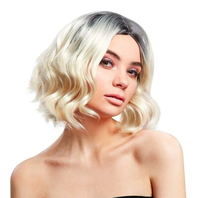 Fever Wigs Kourtney |&nbsp;Perruque coupe courte ondulée | Blond