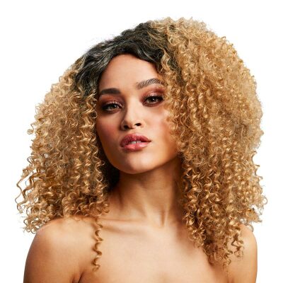 Fever Wigs Lizzo |&nbsp;Perruque coupe afro | Caramel