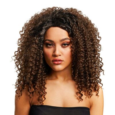 Fever Wigs Lizzo |&nbsp;Perruque coupe afro | Brun foncé