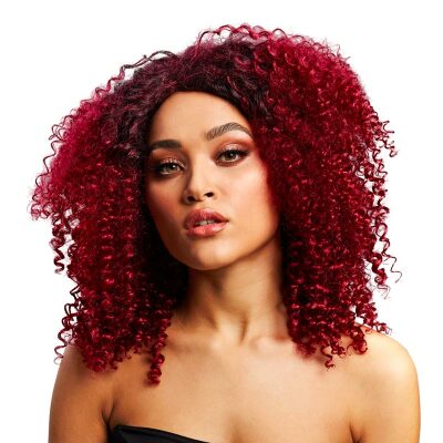 Fever Wigs Lizzo |&nbsp;Perruque coupe afro | Prune