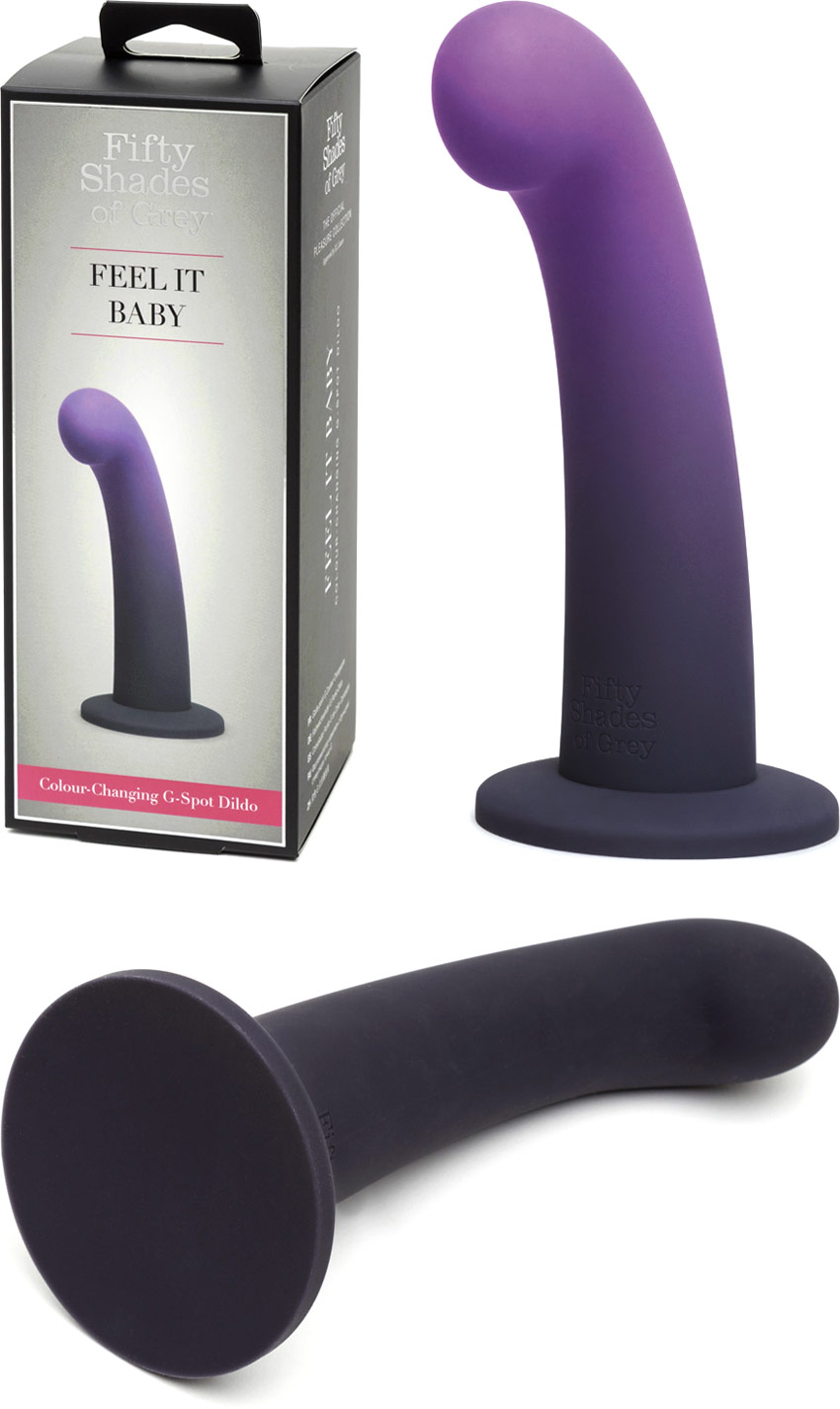 Dildo thermo-réactif Feel It Baby - Fifty Shades of Grey