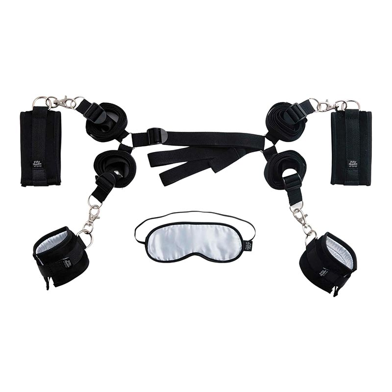 Fifty Shades of Grey - Hard Limits Bettfessel-Set