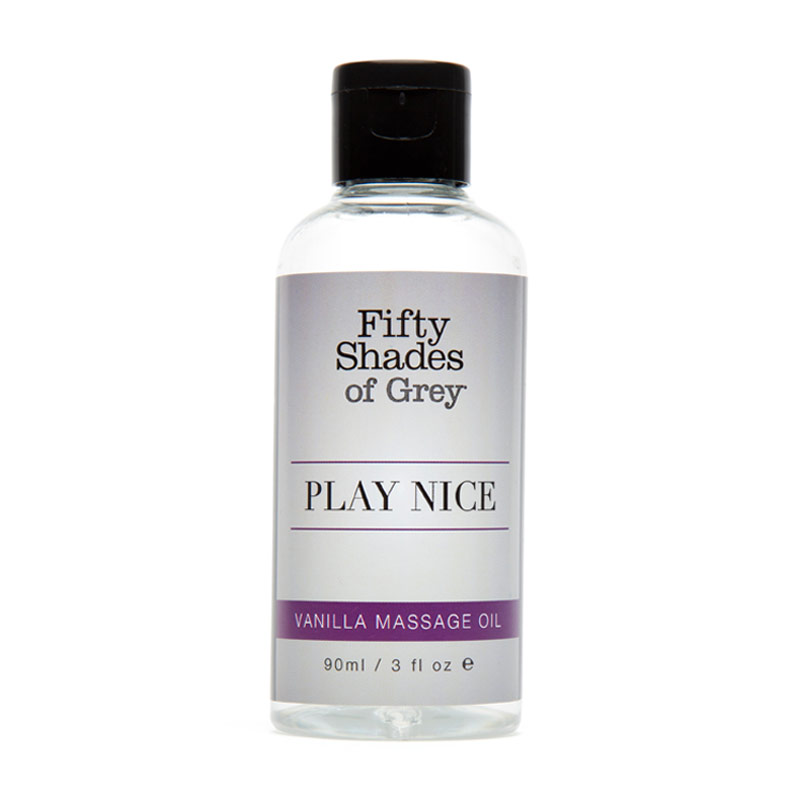 Fifty Shades of Grey | Play Nice Massageöl | Vanilleduft Fifty Shades of Grey | Play Nice Massageöl | Vanilleduft