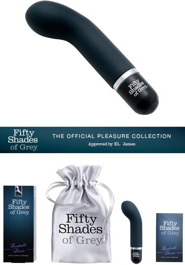 Vibromasseur Point G Insatiable Desire - Fifty Shades of Grey