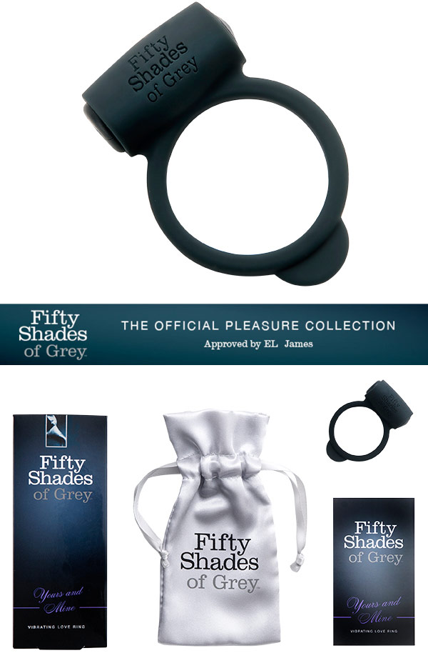 Fifty Shades of Grey - Yours and Mine vibrierender Penisring