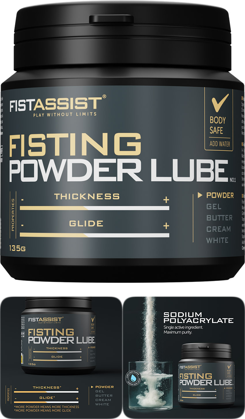 Gleitpulver Fist Assist Fisting Powder Lube – 135 g