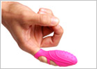 Frisky Bang Her G-Spot vibrating finger in silicone