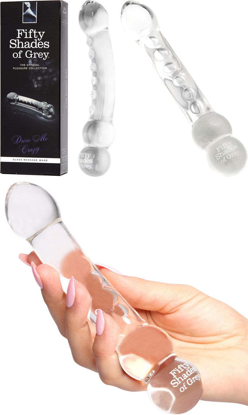 Fifty Shades of Grey - Drive Me Crazy Glass dildo