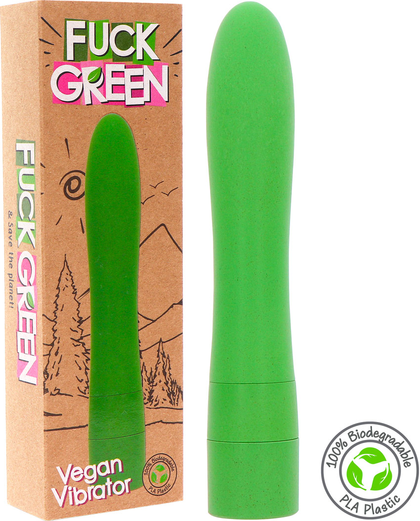 Vibratore vegano e biodegradabile Fuck Green