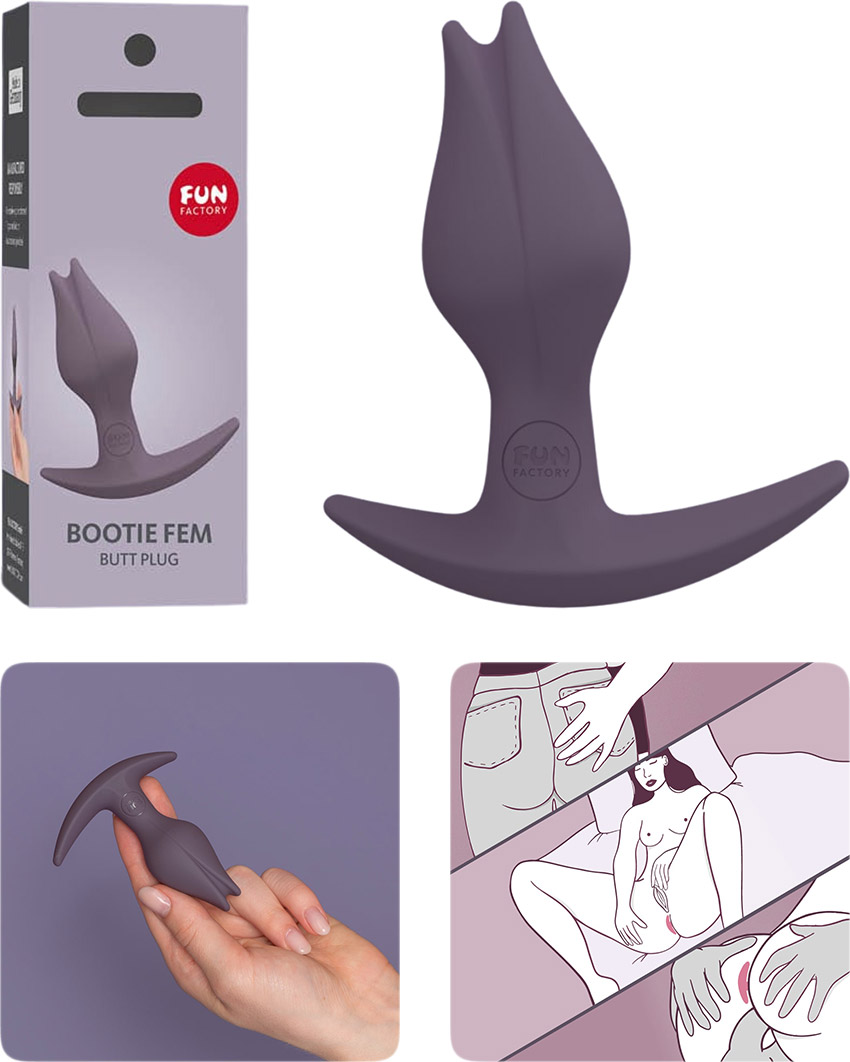 Fun Factory Bootie Fem | Butt plug with a modern and innovative design