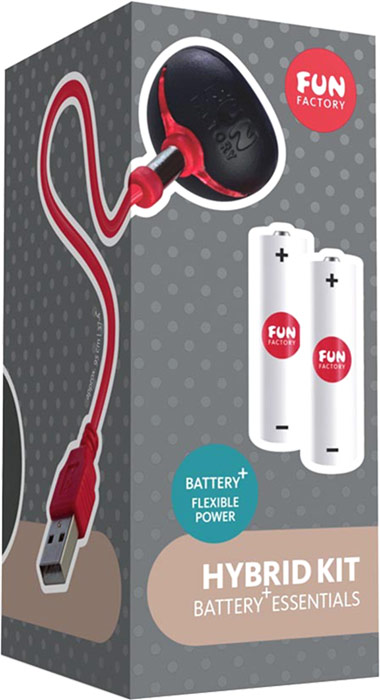 Fun Factory Hybrid Kit (Batteries and USB charging cable)