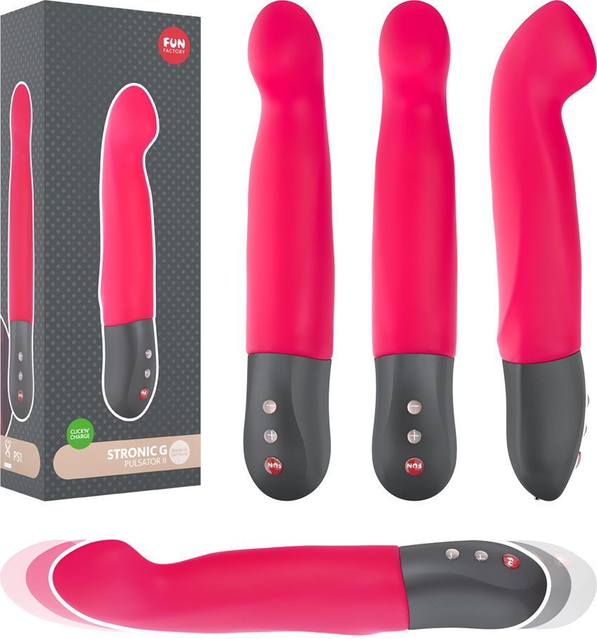 Fun Factory Stronic G - Pulsating sex toy - Pink