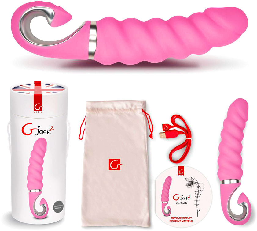 Gvibe BioSkin Gjack 2 Vibrator - Pink