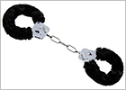 Fluffy Handcuffs - Black
