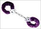 Fluffy Handcuffs - Purple
