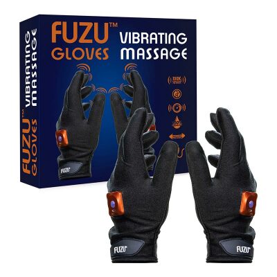 Deeva Fuzu | Vibrierende Massagehandschuhe | 20 Vibrationsmodi