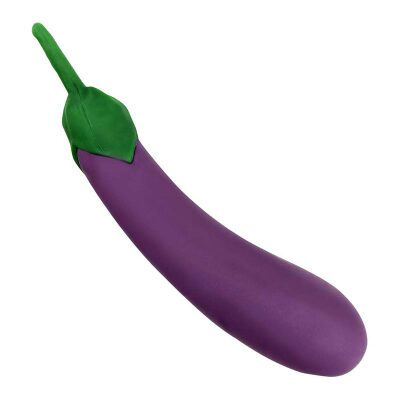 Gemüse The Eggplant | Vibromasseur en forme d'aubergine