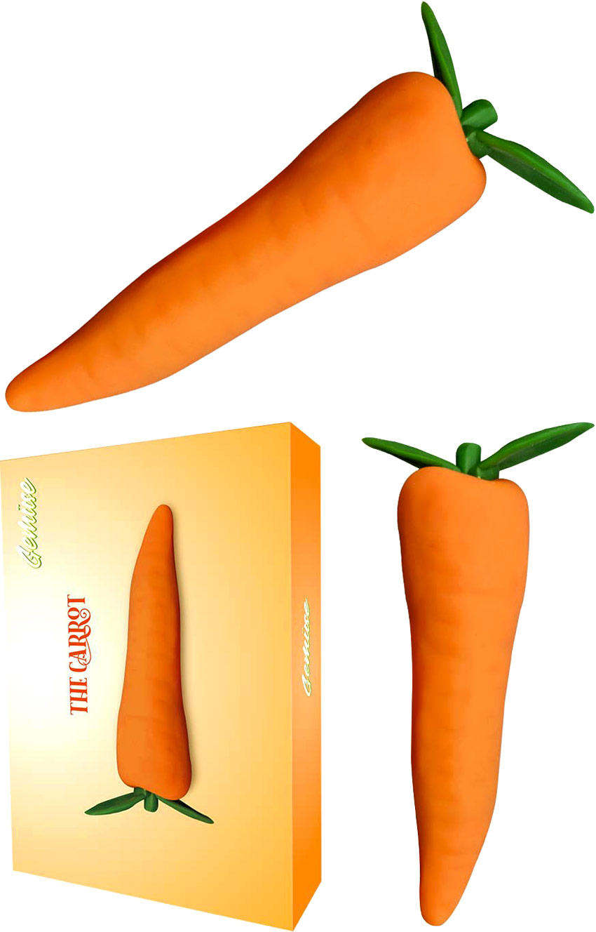Vibromasseur Gemüse The Carrot (Carotte)