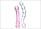 Gls Pleasure Set of 2 dildos in glass