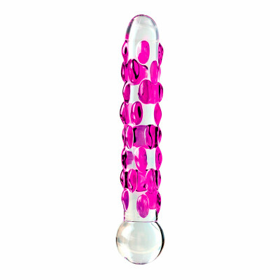 Pipedream Icicles No. 7 | Analglasdildo mit stimulierenden Knötchen