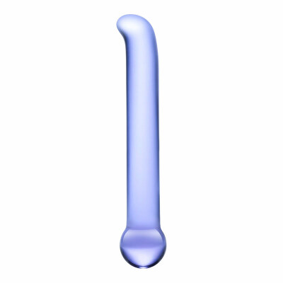 Gläs Purple G-Spot Tickler | Dildo aus Glas | 2 stimulierende Enden