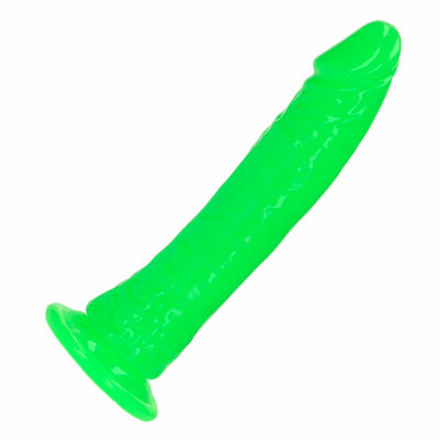 RealRock Glow in the Dark | Dildo avec ventouse | 18 cm | Vert