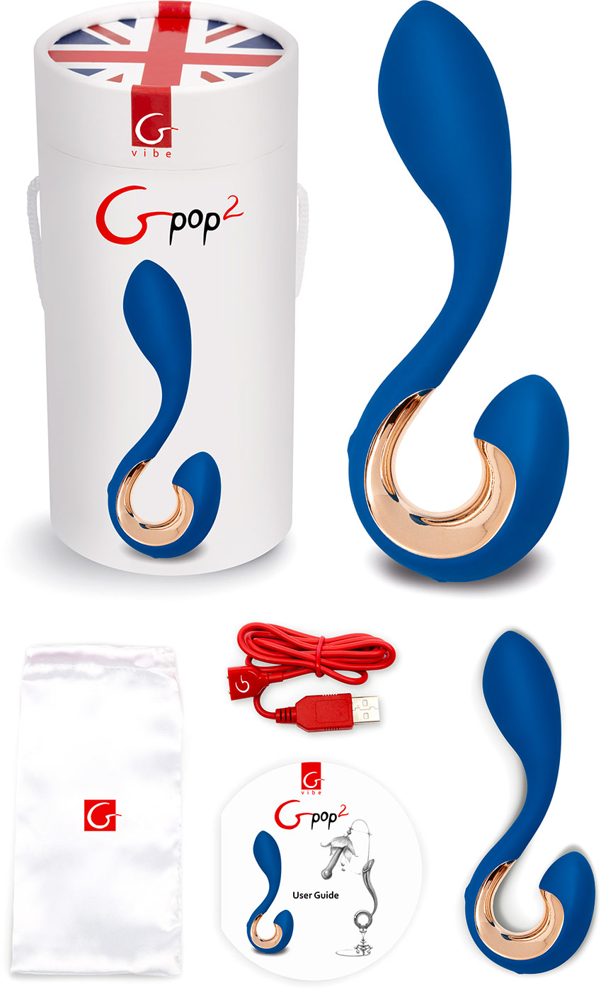 Vibratore Gvibe Gpop 2 (punto G e punto P)