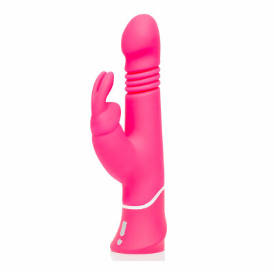 Happy Rabbit Thrusting Realistic | Vibrator aus seidigem Silikon