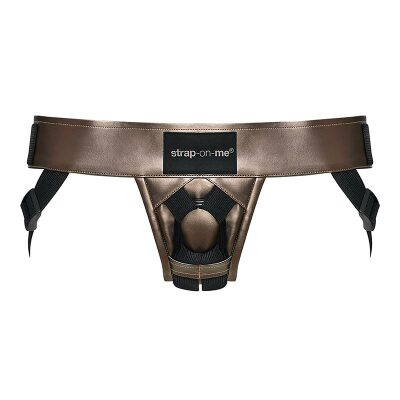Strap-on-me Curious | Harnais confortable et ajustable | Bronze