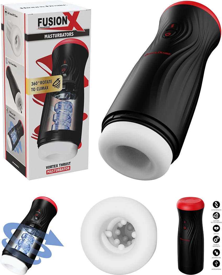 Hidden Desire Fusion X Vortex Thrust Automatischer Masturbator