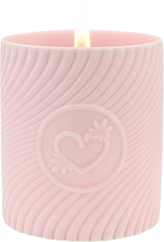 HighOnLove massage candle - Strawberries & Champagne