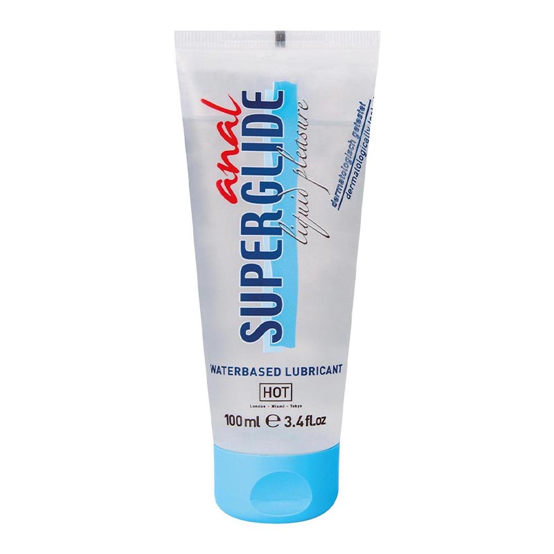 HOT Anal Super Glide Gleitgel - 100 ml (Wasserbasis)