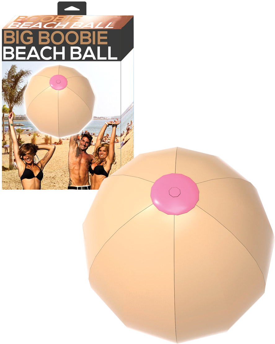 Ballon gonflable humoristique Big Boobie Beach Ball