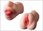 Man Eater Skinsations 2 in 1 masturbator (Mouth and vagina)