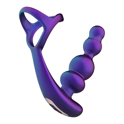 Hueman Stellar Force | Rotierender & Vibrations-Penisring und Analkette