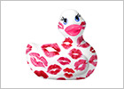 I Rub My Duckie 2.0 Romance vibrierende Ente - Rosa & Weiss (Mini)