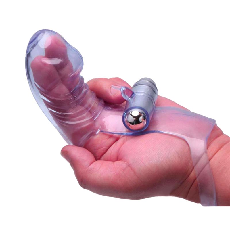 Vibro Finger Phallic vibrating finger