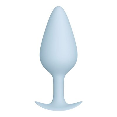 Innudo Tush | Plug anal en silicone doux | Bleu