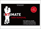 Polvere depilatoria per zone intime Intimate Hair Removal