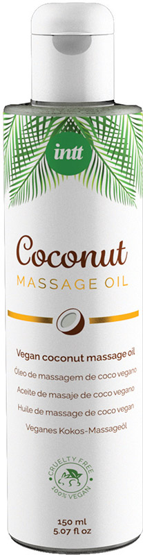 Huile de massage érotique Intt Coconut - Noix de coco - 150 ml