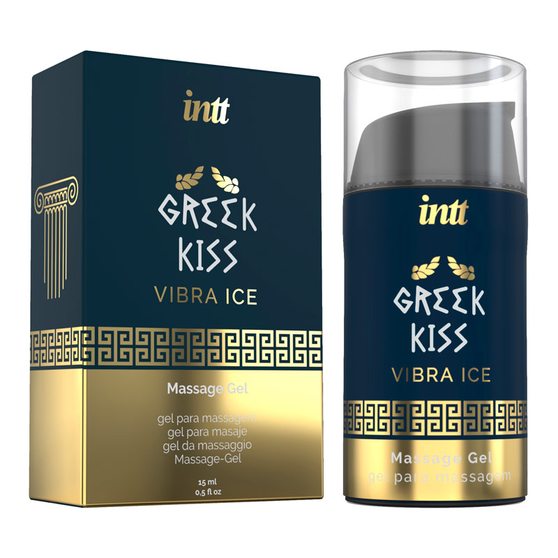 Intt Greek Kiss | Vibrierendes und erfrischendes Gel für den Anus | 15 ml Intt Greek Kiss | Vibrierendes und erfrischendes Gel für den Anus | 15 ml