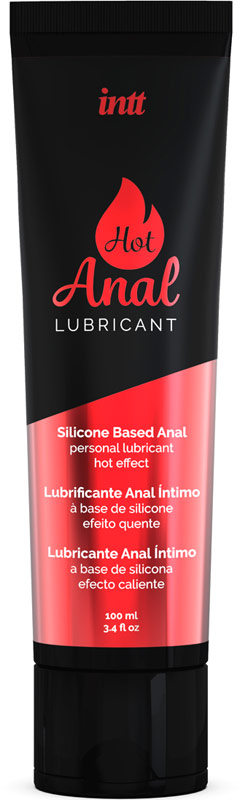 Lubrifiant anal chauffant Intt Hot Anal - 100 ml (à base de silicone)