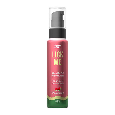 Intt Lick Me Watermelon | Gel embrassable effet chauffant | 50 ml