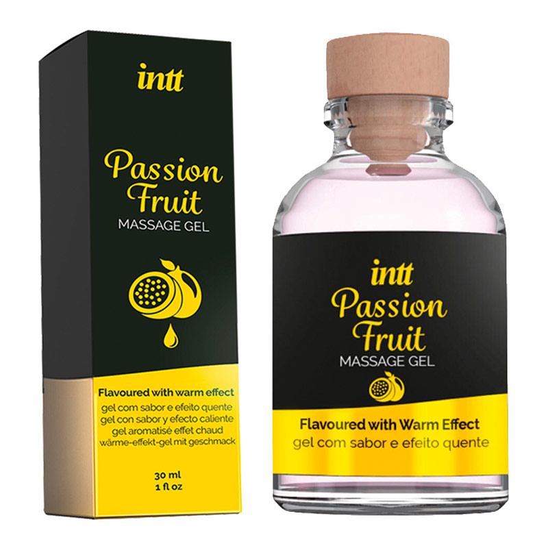 Intt Passion Fruit | Wärmendes und aromatisiertes Massagegel | 30 ml Intt Passion Fruit | Wärmendes und aromatisiertes Massagegel | 30 ml