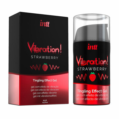 Intt Vibration Strawberry Gel Amplificateur d'orgasme Online Kaufen - Kiss Kiss