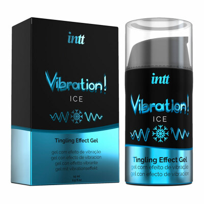 Intt Vibration! Ice | Gel intime à la menthe avec effet vibrant | 15 ml